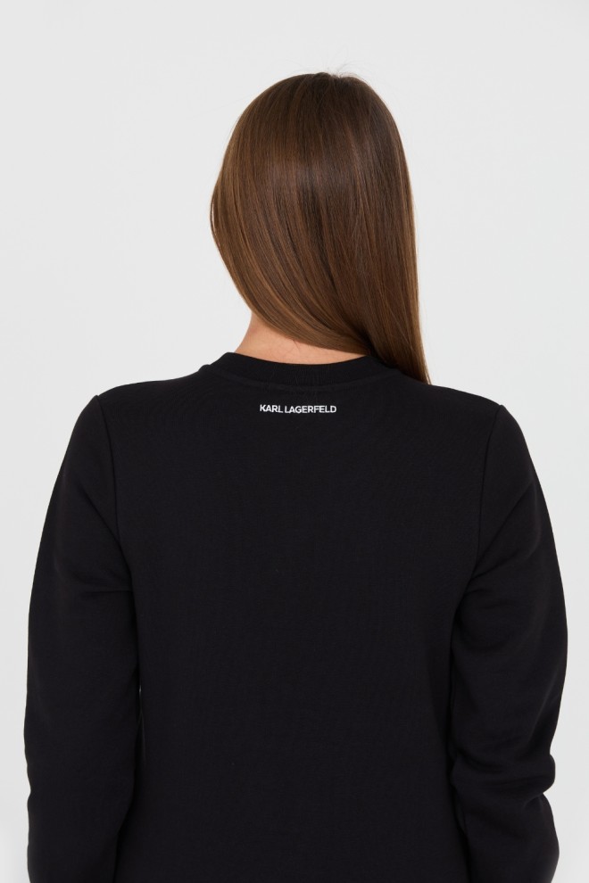 KARL LAGERFELD Tricou Ikonik 2.0 negru pentru femei