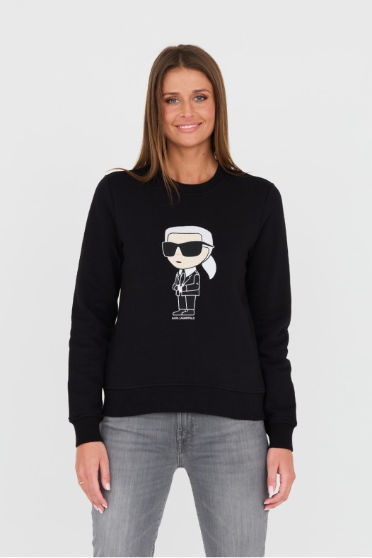 KARL LAGERFELD Czarna bluza...