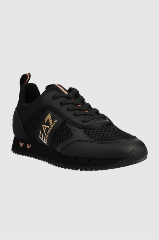 EA7 Black sneakers with...