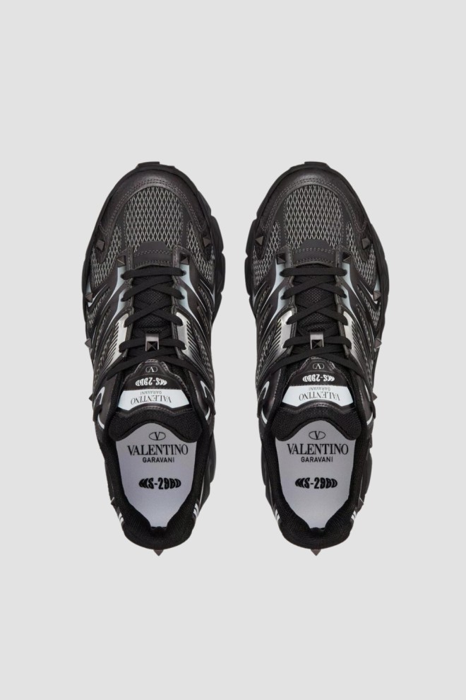 VALENTINO GARAVANI Adidași LOW-TOP negri