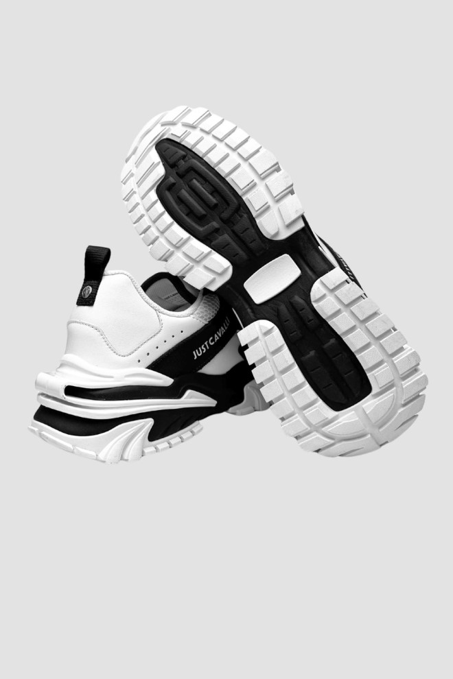 JUST CAVALLI Alb FONDO GRUT DIS adidași. 4