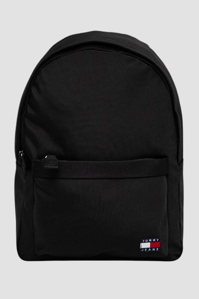 TOMMY JEANS Capacious black backpack