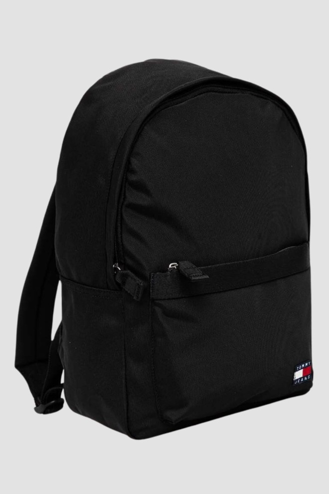 TOMMY JEANS Capacious black backpack