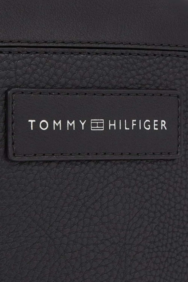 Стильна чоловіча сумка з логотипом TOMMY HILFIGER чорна