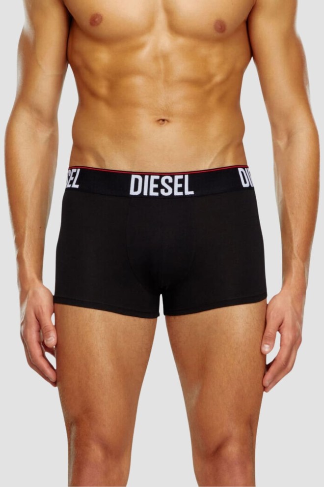 DIESEL Men's black boxer shorts set 3PACK UMBX-DAMIEN