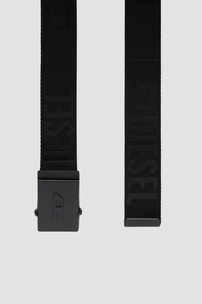 DIESEL Black Men's B-DIESEL IND-TAPE Belt