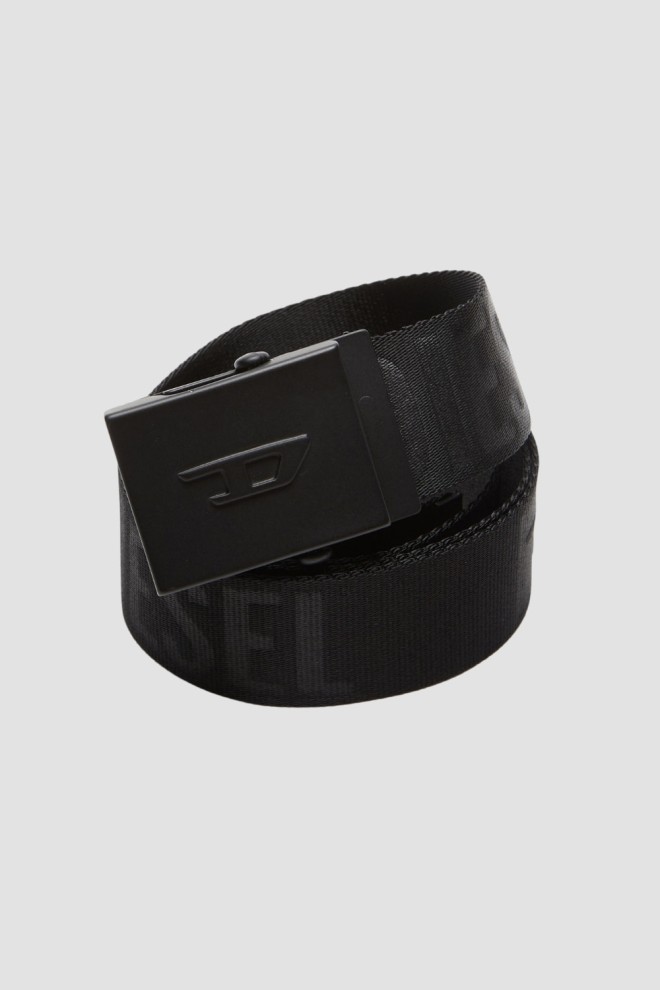 DIESEL Black Men's B-DIESEL IND-TAPE Belt