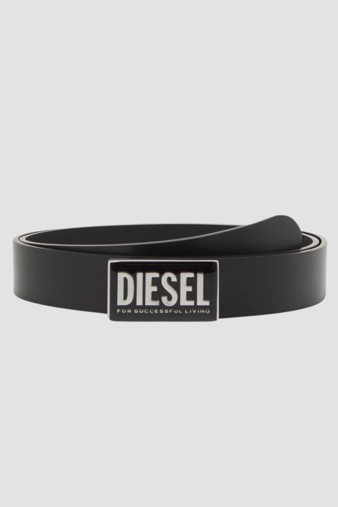 Чоловічий ремінь DIESEL Black B-GLOSSY II