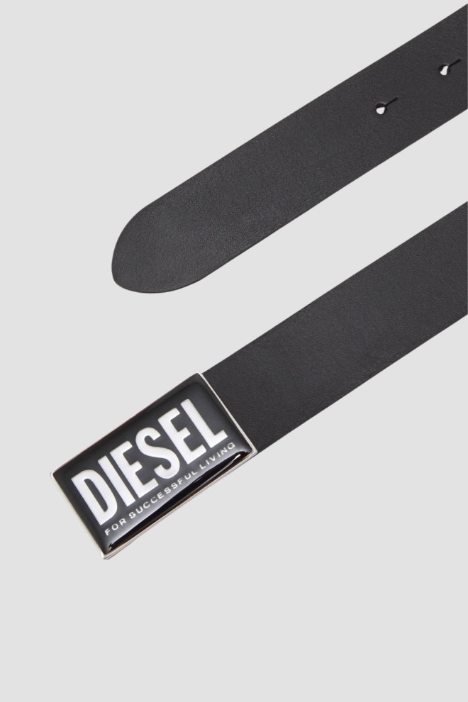 Чоловічий ремінь DIESEL Black B-GLOSSY II