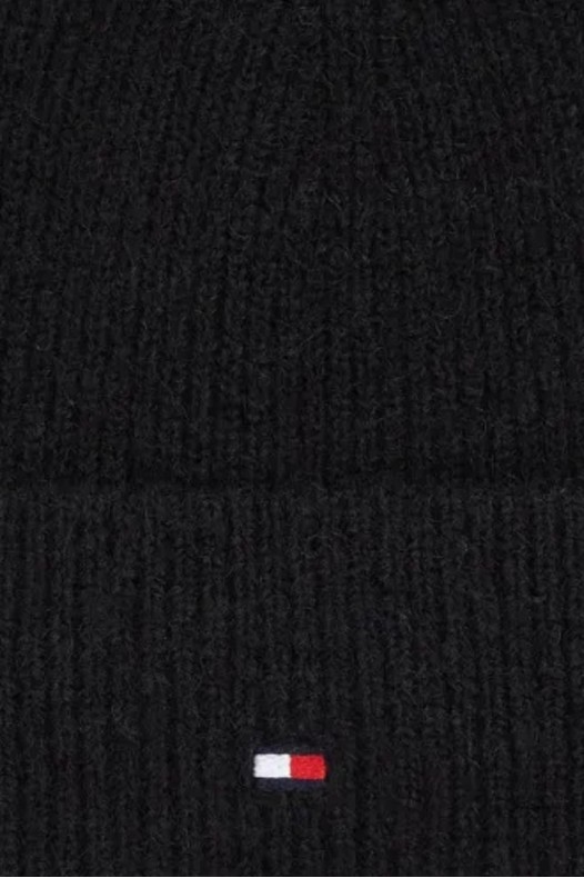 TOMMY HILFIGER Black wool...