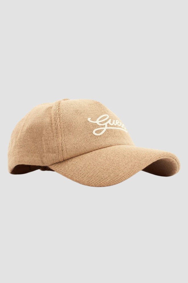 GUESS Beige Baseball Cap