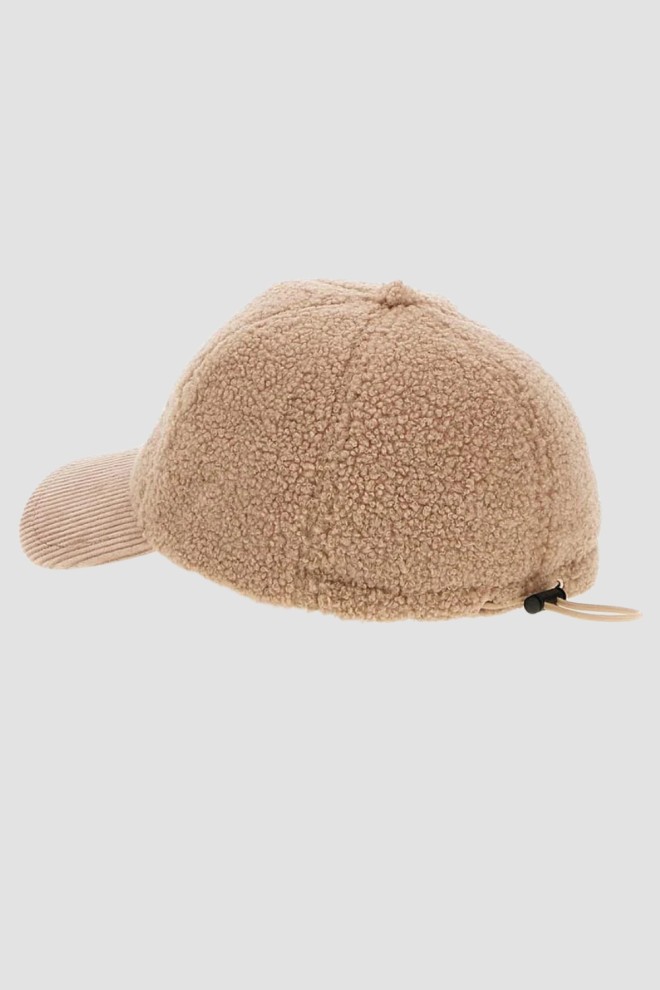 GUESS Beige plush Baseball Cap