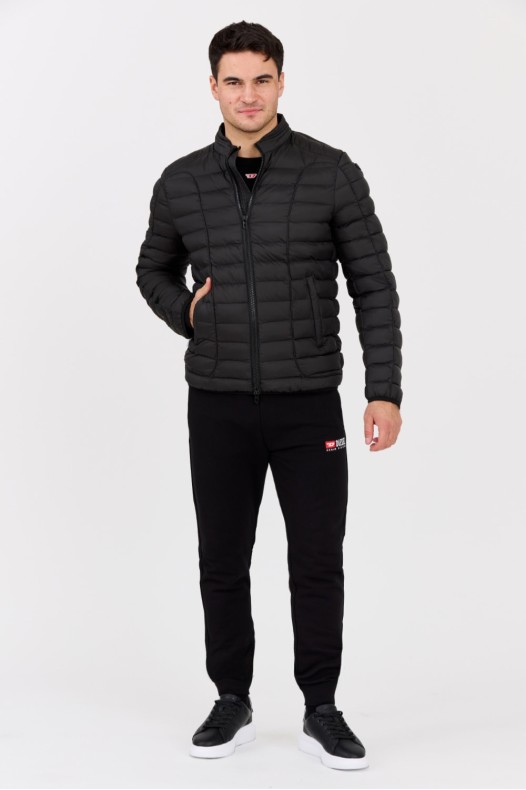 DIESEL Geacă neagră...