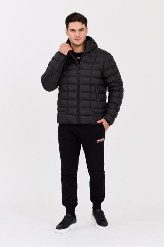 DIESEL Jachetă neagră...