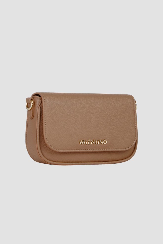 VALENTINO Brązowa listonoszka Miramar Flap Bag