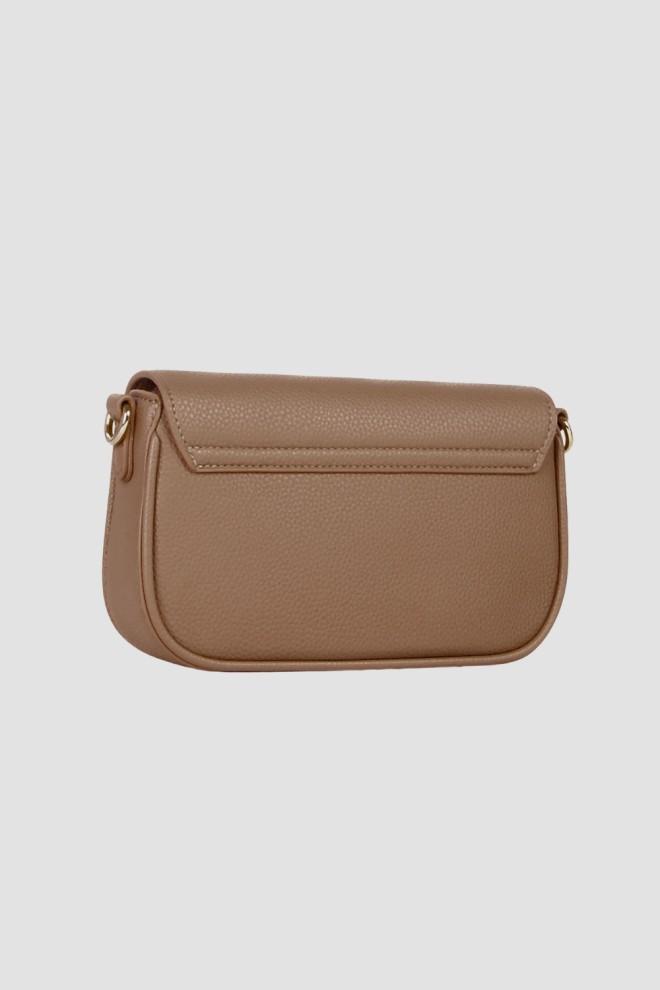 VALENTINO Brązowa listonoszka Miramar Flap Bag