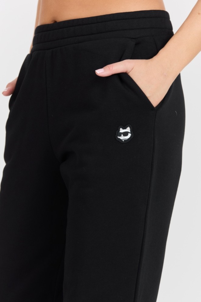 KARL LAGERFELD Black women's Ikonik 2.0 sweatpants