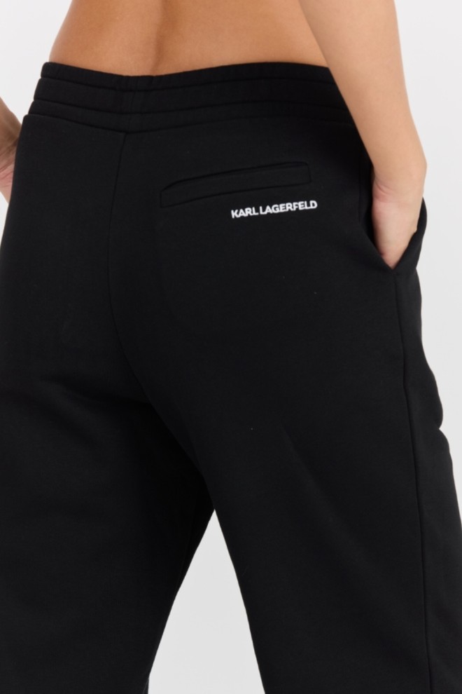 KARL LAGERFELD Black women's Ikonik 2.0 sweatpants