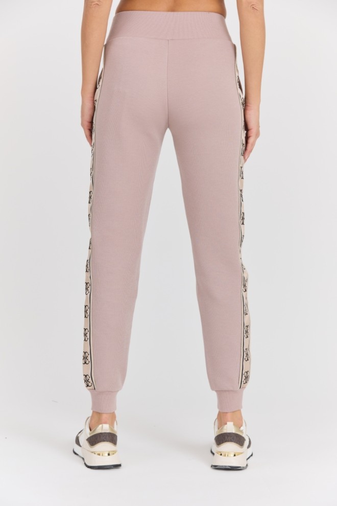 GUESS Women's taupe Britney Jogger sweatpants