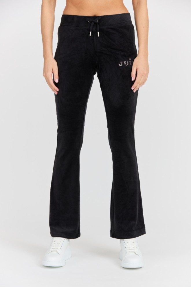 JUICY COUTURE Black women's Lisa Regal sweatpants