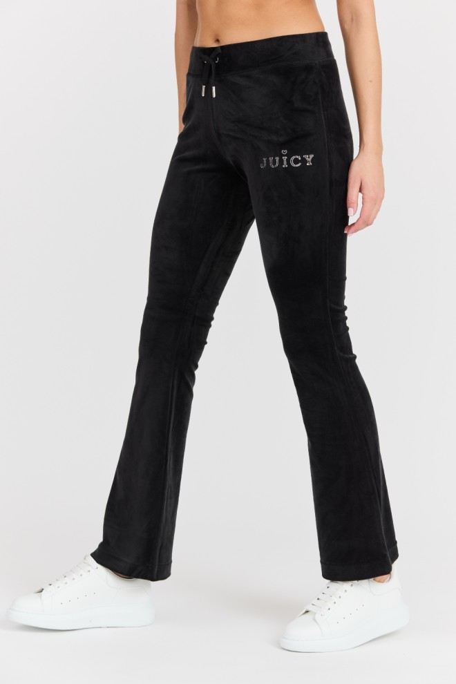 JUICY COUTURE Pantaloni de trening Lisa Regal negri pentru femei