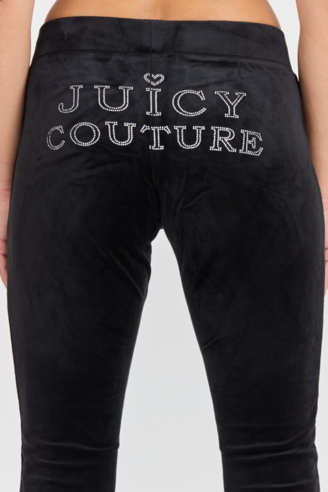 JUICY COUTURE Pantaloni de trening Lisa Regal negri pentru femei