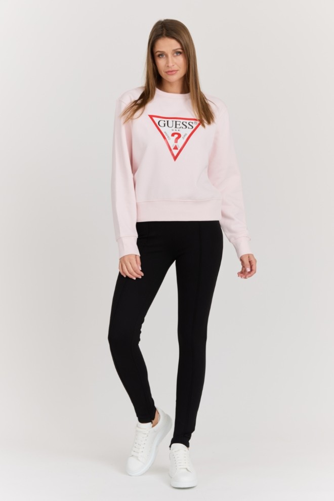 GUESS Roz femei mari logo-ul Original Fleece hanorac