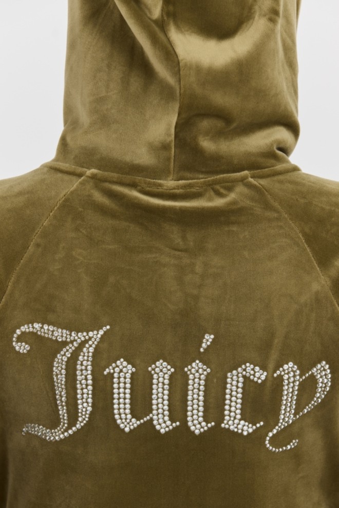 Hanorac verde Madison pentru femei JUICY COUTURE 