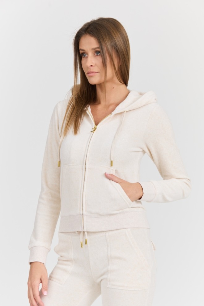 JUICY COUTURE Hanorace bej pentru femei Robertson Gold