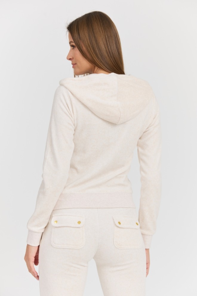 JUICY COUTURE Hanorace bej pentru femei Robertson Gold