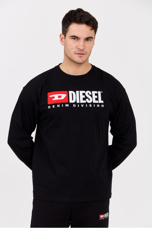 DIESEL Czarny longsleeve...