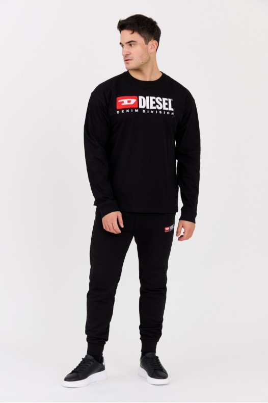 DIESEL Czarny longsleeve...