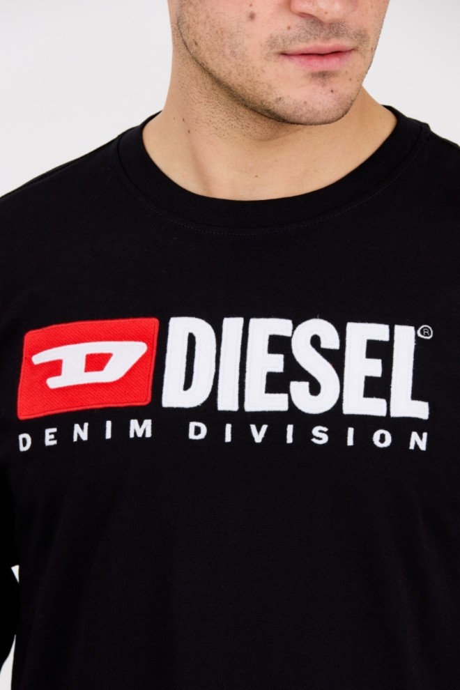 DIESEL Black men's longsleeve T-BOXT-LS-DIV