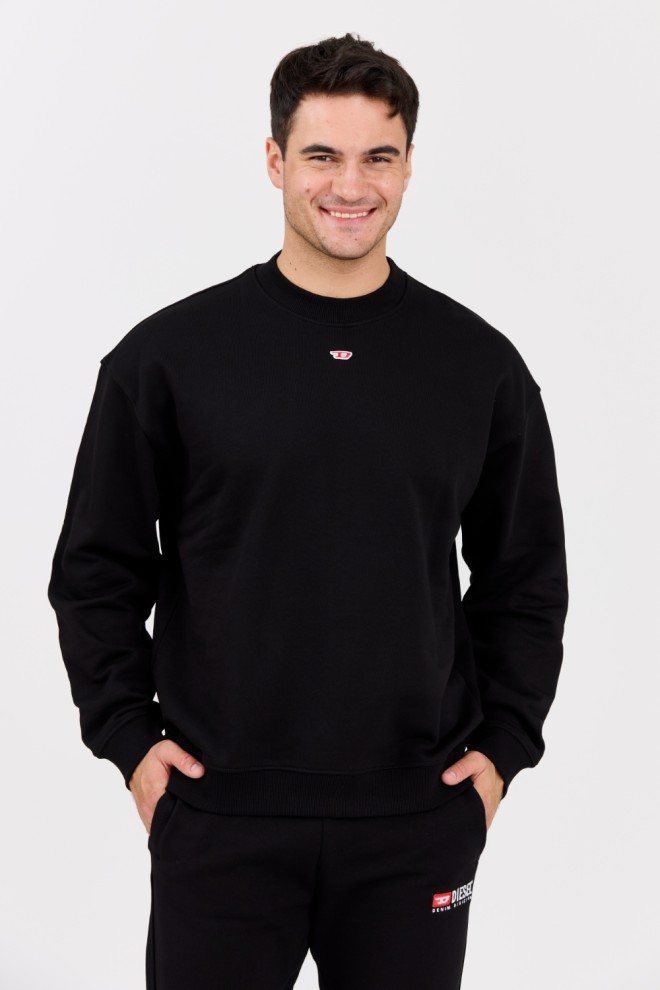 DIESEL Black men's sweatshirt S-BOXT-D