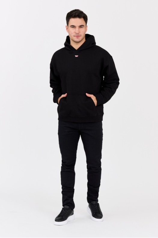 DIESEL Black men's hoodie...