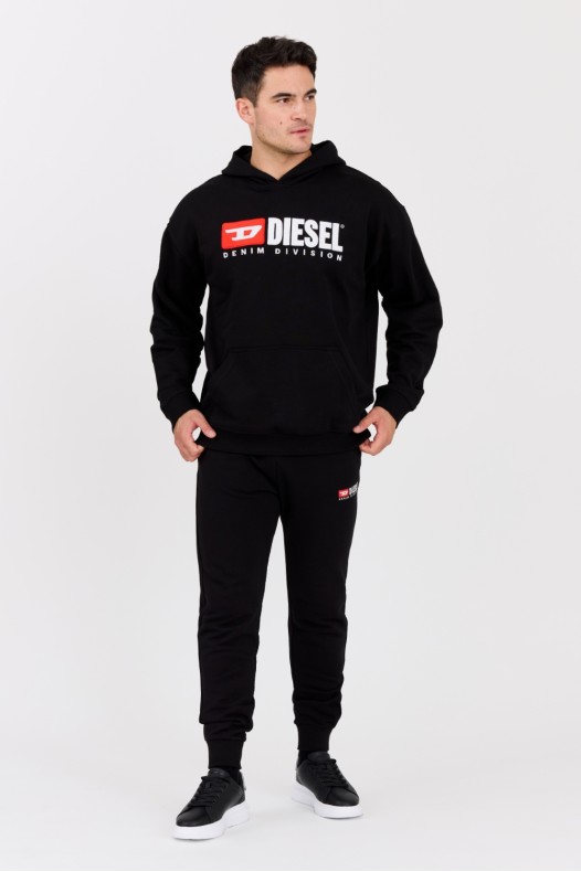 DIESEL Black men's hoodie...