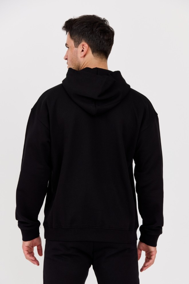 DIESEL Hanorac negru pentru bărbați S-BOXT-HOOD-DIV