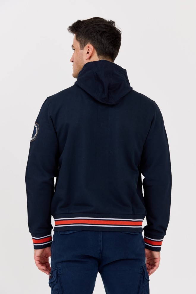 AERONAUTICA MILITARE Jachetă bomber Accademia albastru marin pentru bărbați