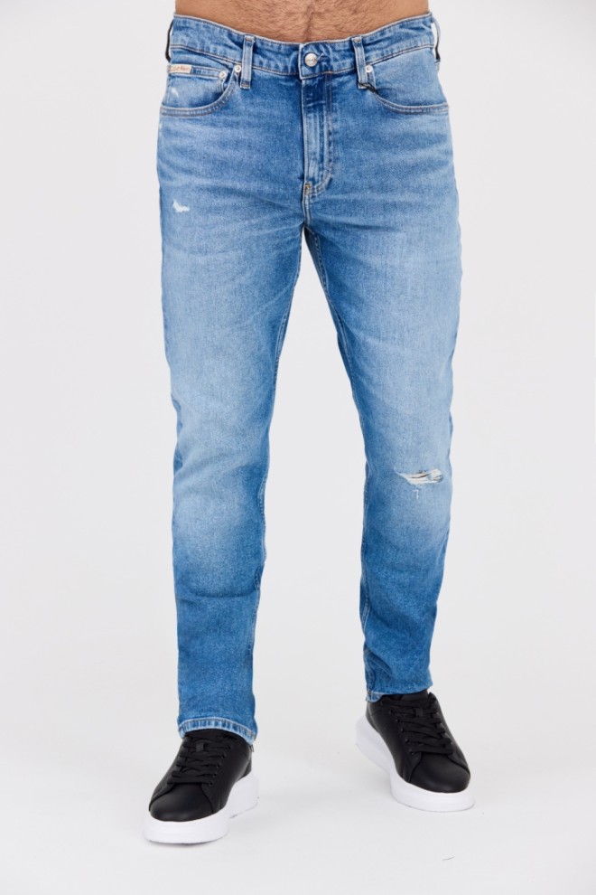 CALVIN KLEIN Blue Men's Slim Taper Jeans