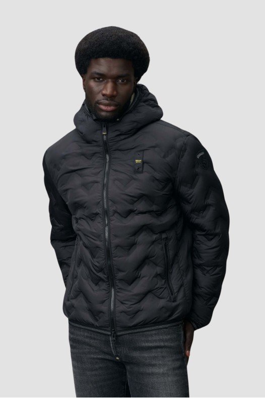 BLAUER Black Jachete scurte...