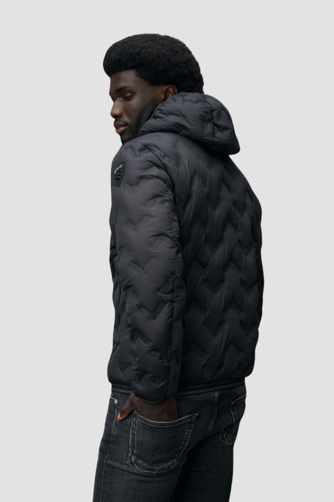 BLAUER Black Jachete scurte Pier pentru bărbați