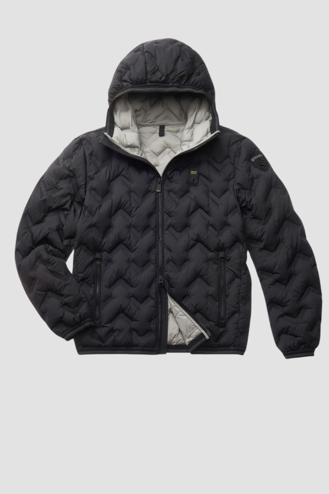 BLAUER Black Jachete scurte Pier pentru bărbați