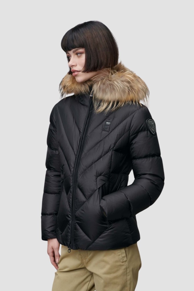 Jachete scurte BLAUER Black Alicia pentru femei