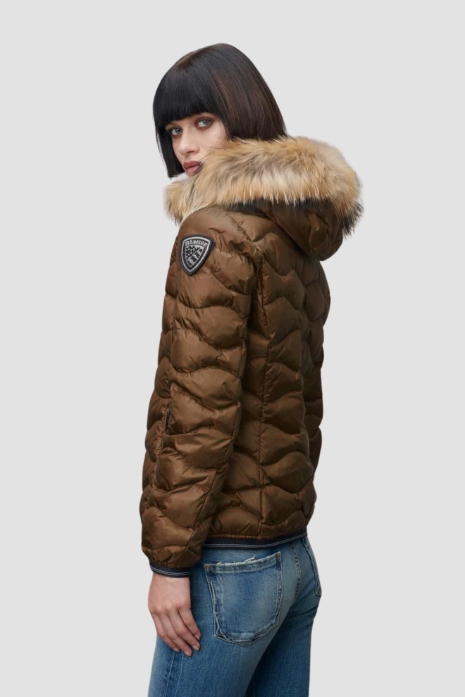 Jachete scurte BLAUER Brown Aldie pentru femei