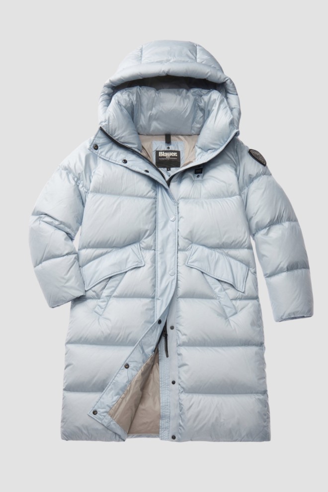 BLAUER Blue Jachete lungi pentru femei Lena Raincoat