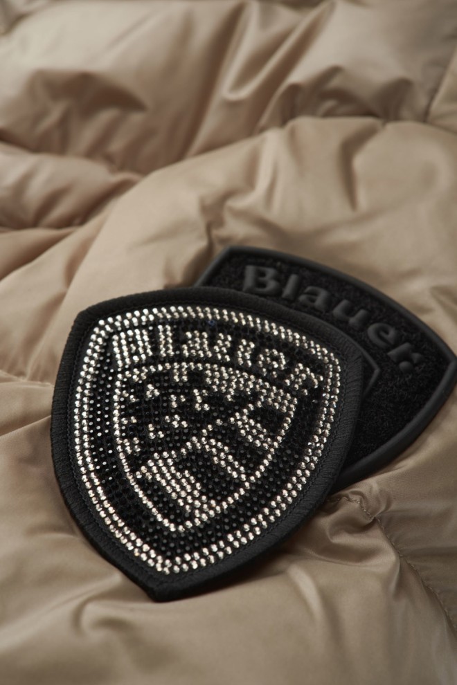 Jachete lungi BLAUER Bej Althea Raincoat pentru femei