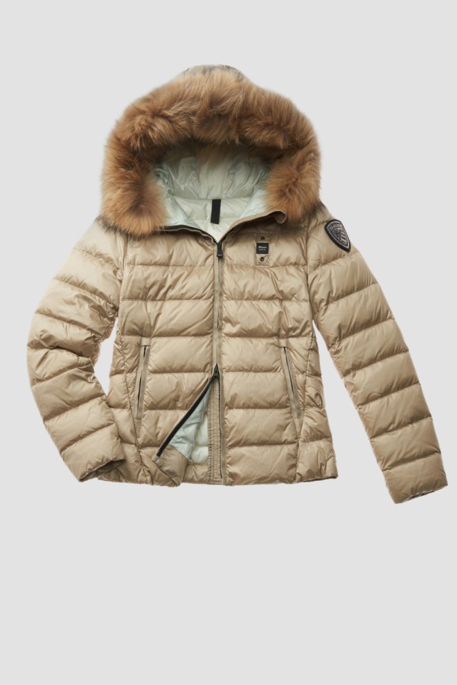 Jachete scurte BLAUER Beige Arcadia pentru femei