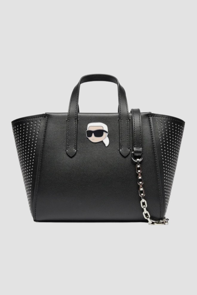 KARL LAGERFELD Black Women's Tote ST Handbag