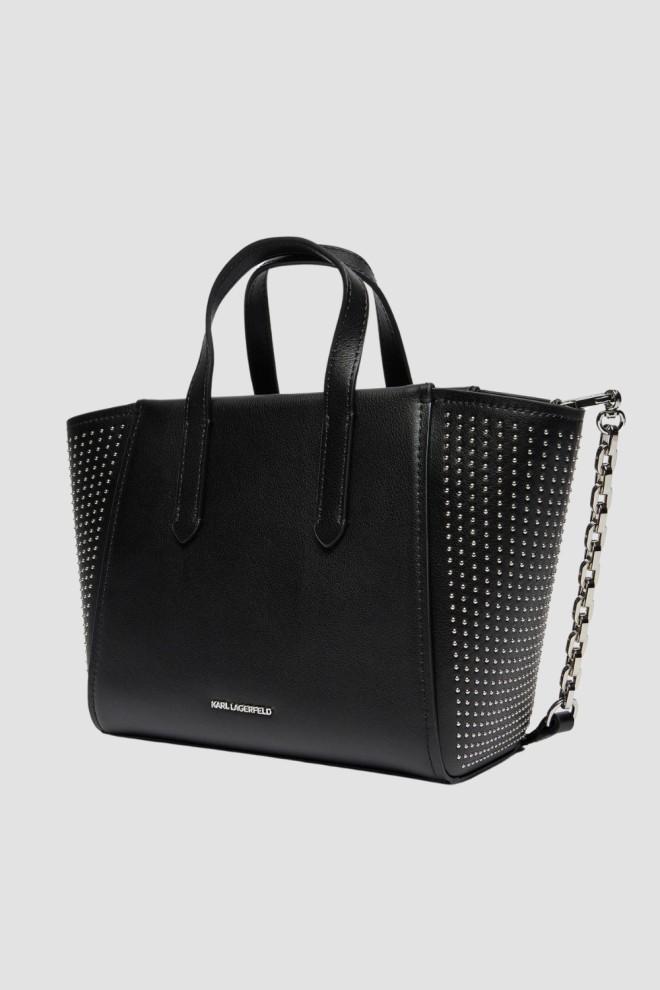 KARL LAGERFELD Black Women's Tote ST Handbag