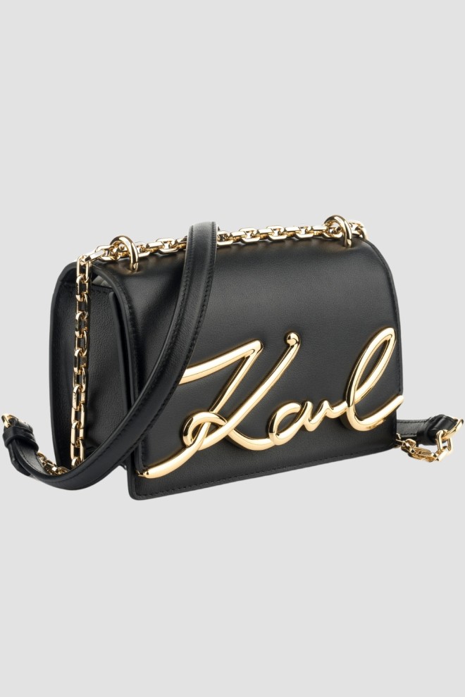 KARL LAGERFELD Black Women's Sm Shoulderbag Handbag